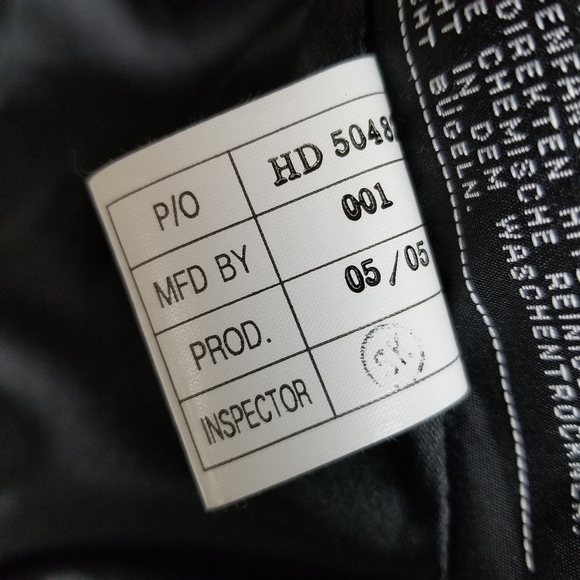 Harley Davidson Motorcycle Jacket Full Zip Black Embroidered Fire Red Gold Women - Picture 13 of 16